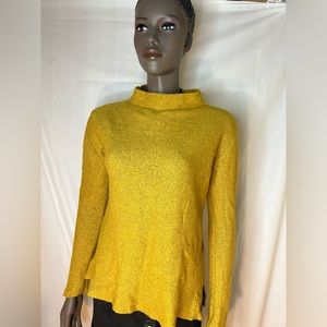 Long Sleeve Mustard Top